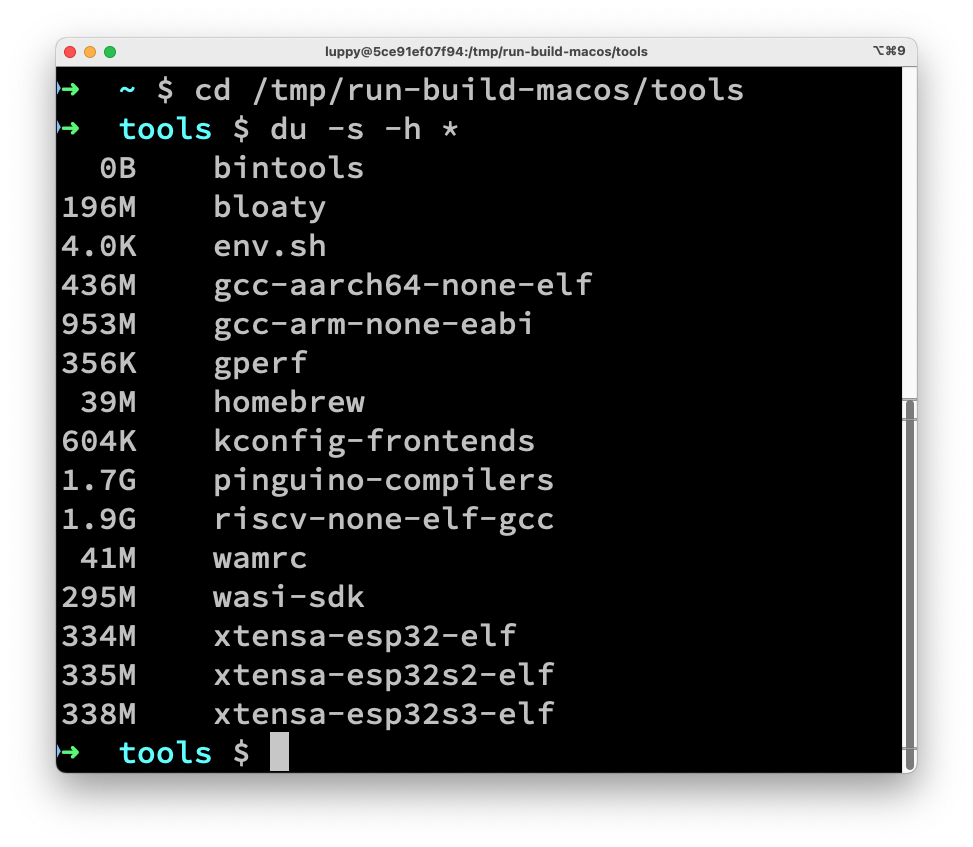 Toolchains are downloaded in 10 mins, subsequent builds are quicker