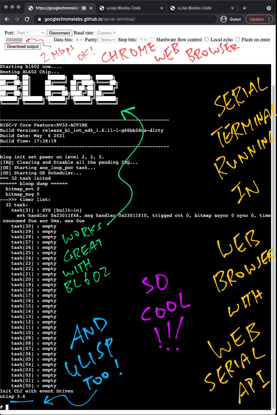 Web Serial Terminal