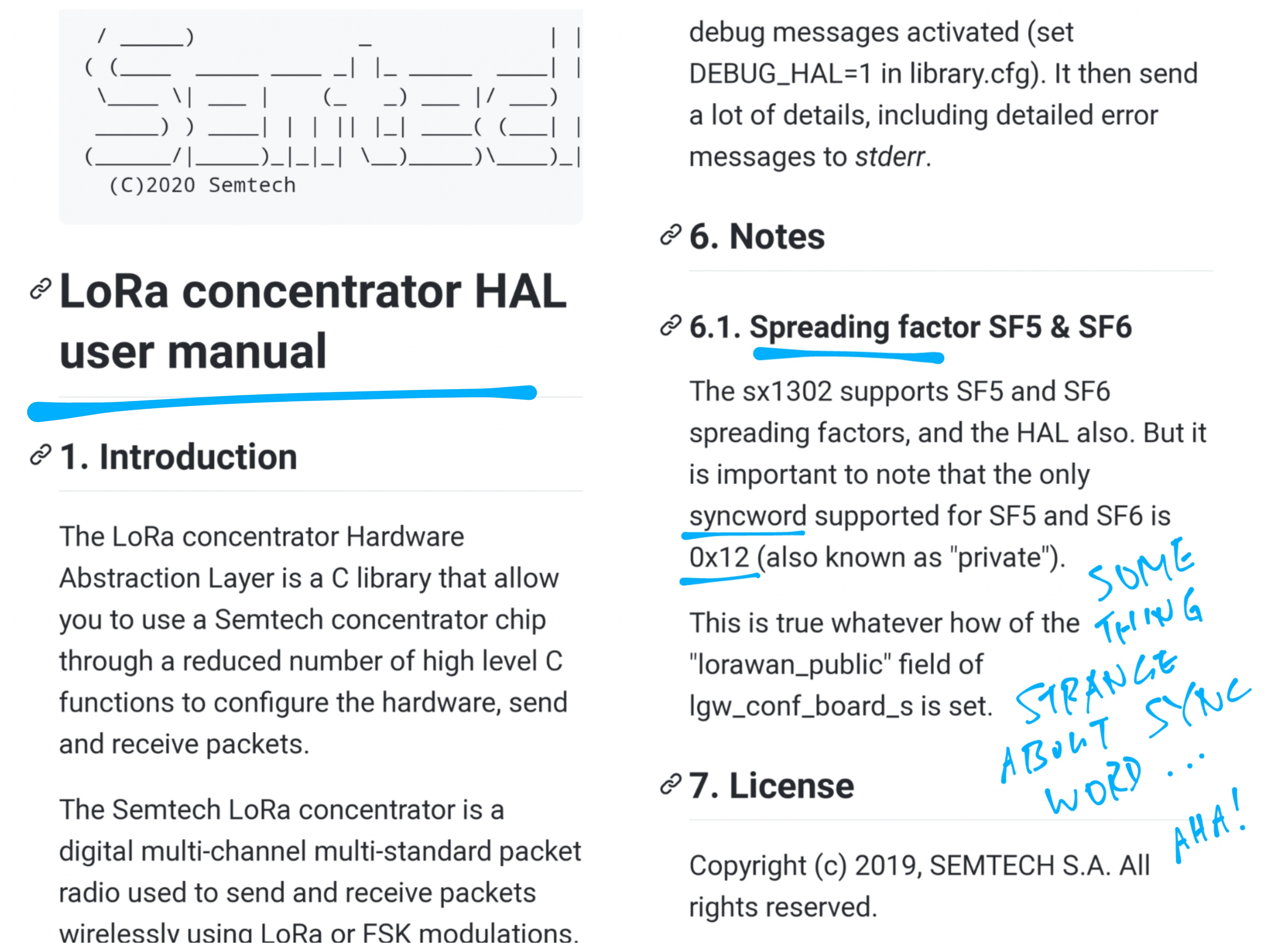 LoRa Concentrator HAL User Manual