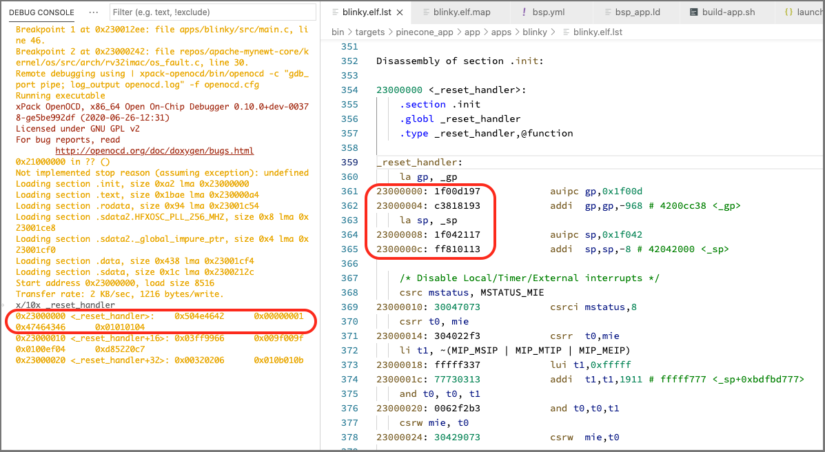 Loading Mynewt Firmware to Flash Memory