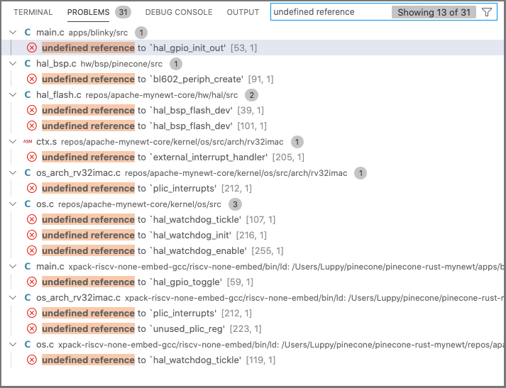 Missing Functions in Mynewt HAL