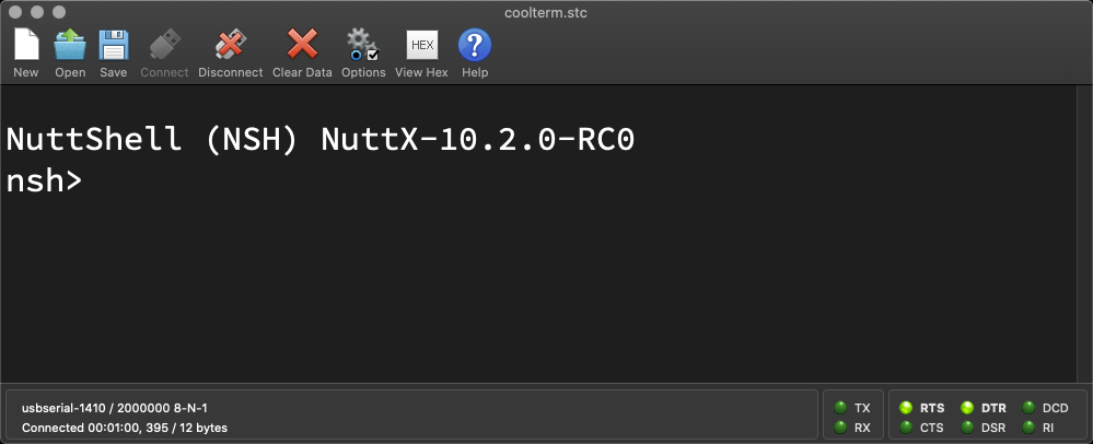 Running NuttX