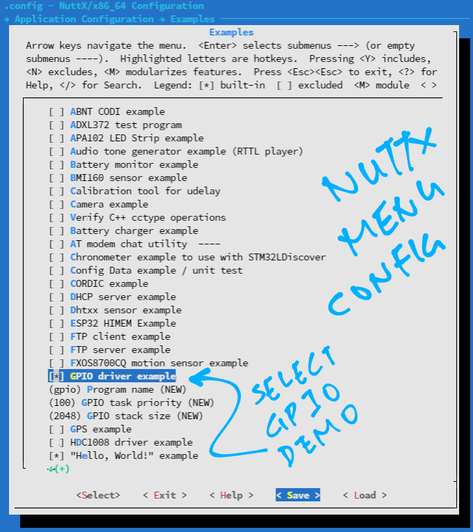 GPIO Driver Example