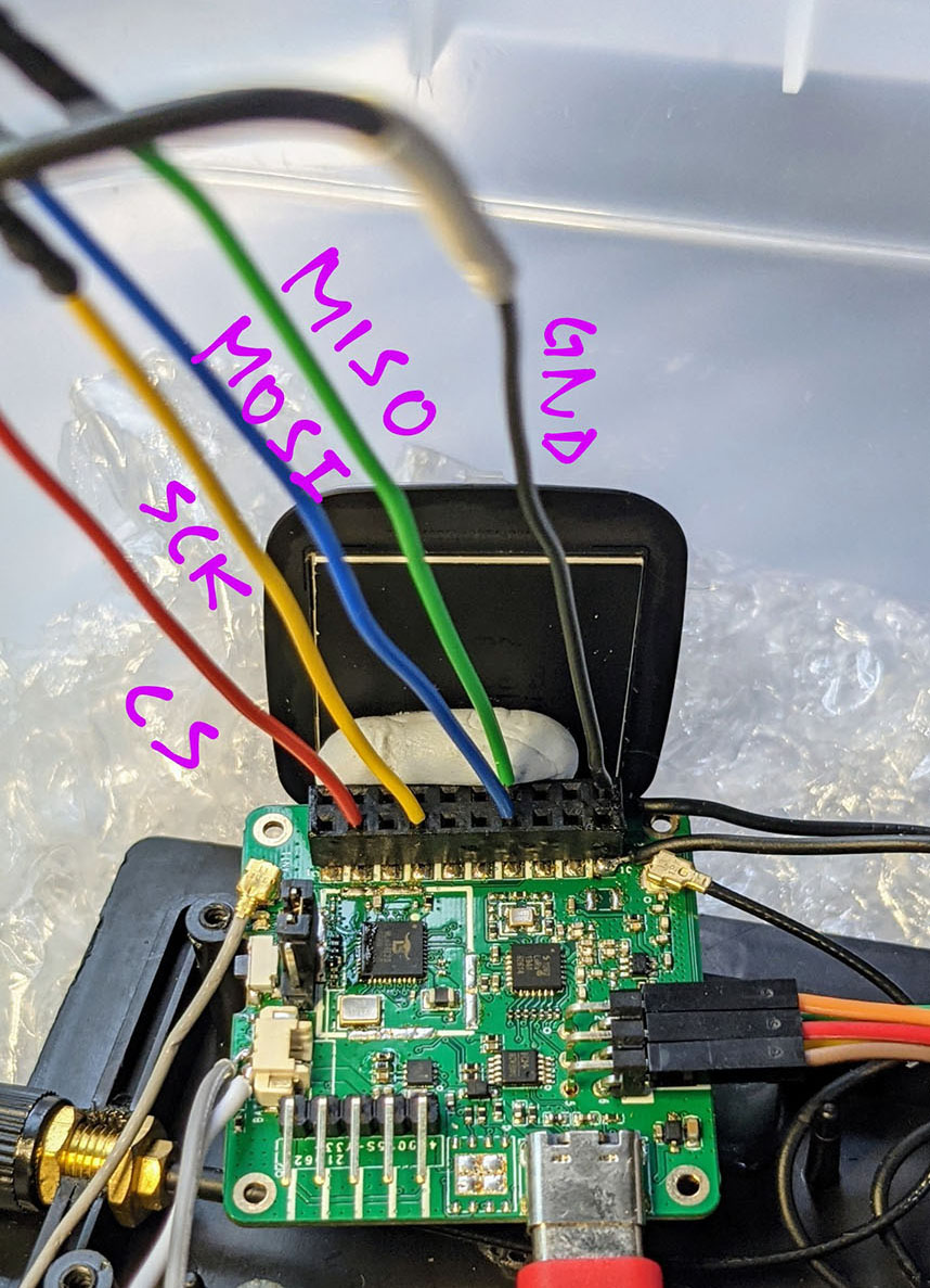 Logic Analyser connected to PineDio Stack