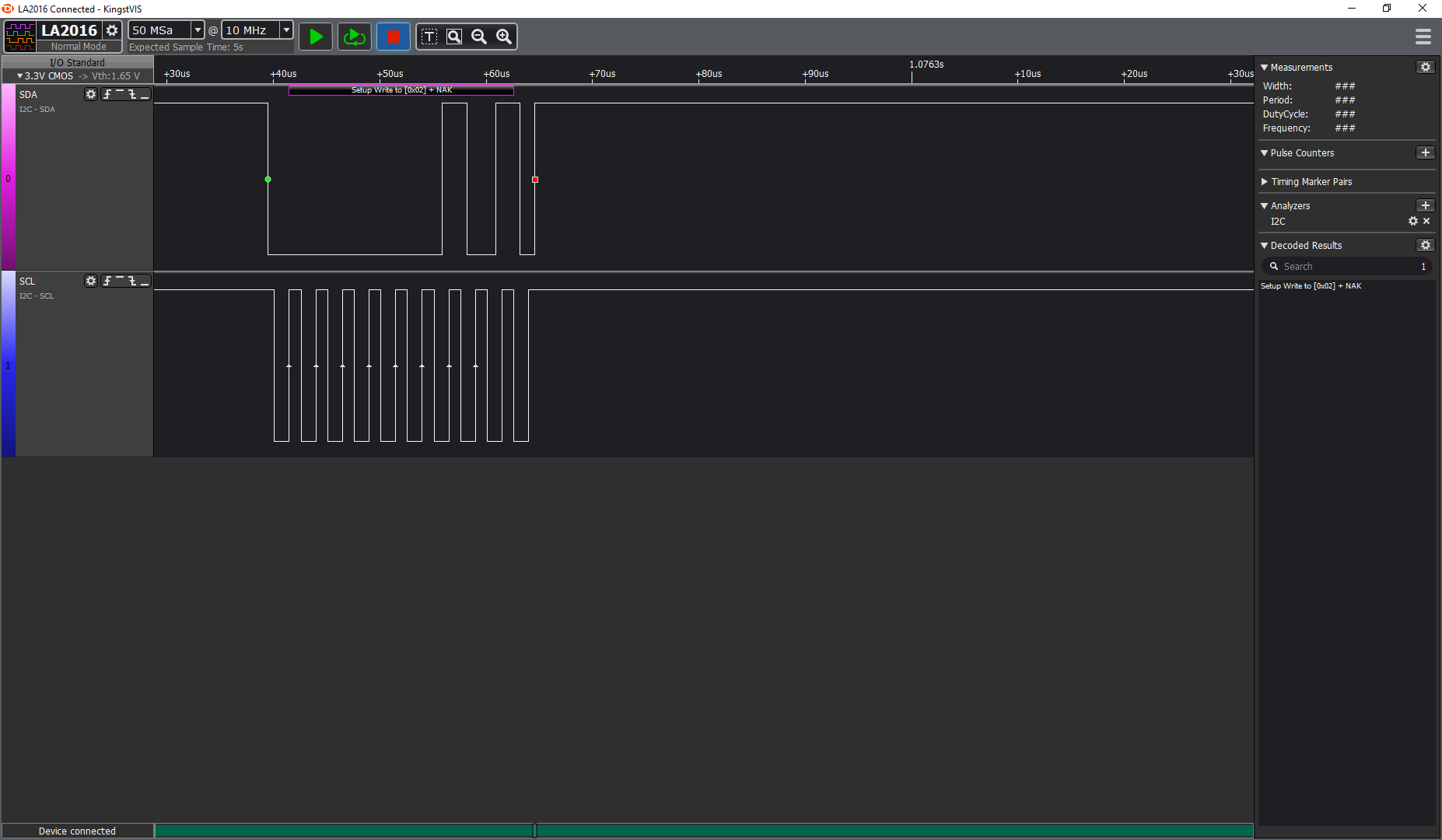 Write to I2C Register without reading