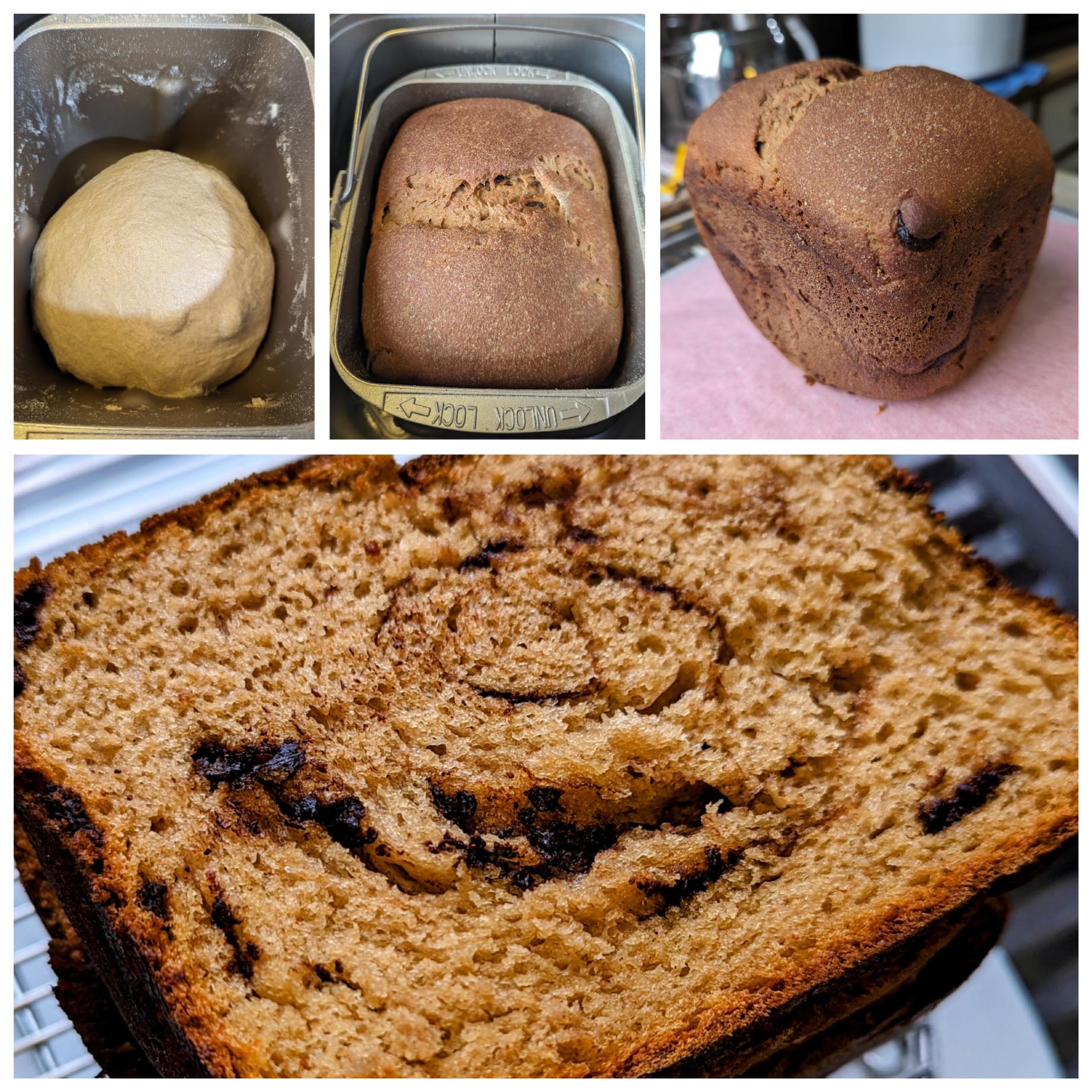 Okinawa Black Sugar Sourdough with Dark Chocolate Couverture