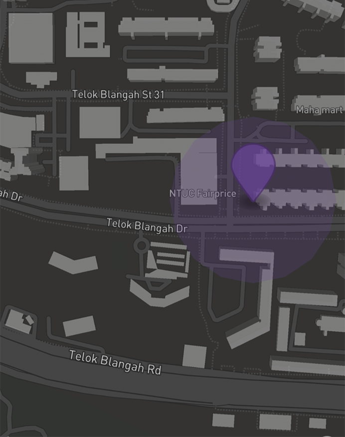 Dense blocky neighbourhood